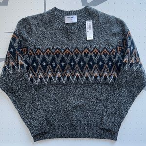 Old Navy Argyle Sweater